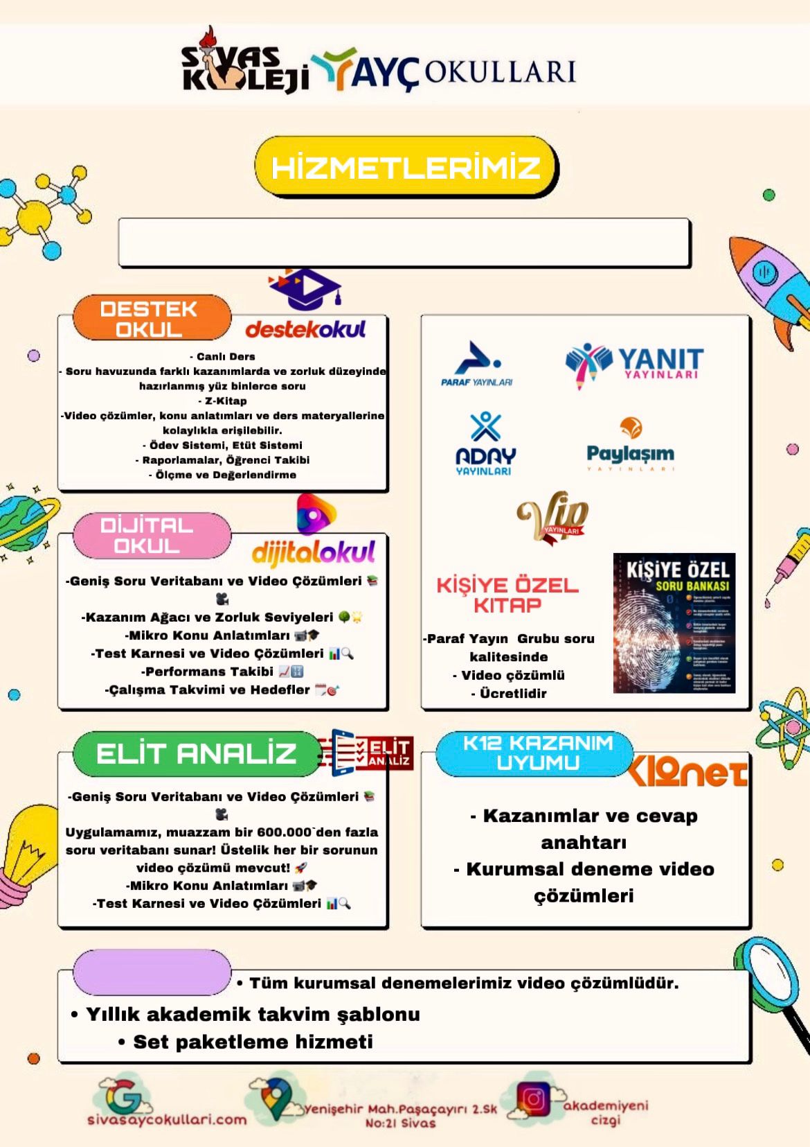 Okul Dijital Hizmetlerimiz